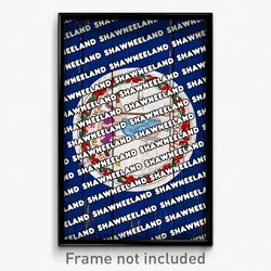 Shawneeland Virginia Poster (VA City Souvenir 11x17 Town Print)