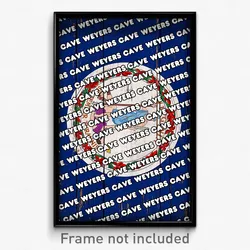 Weyers Cave Virginia Poster (VA City Souvenir 11x17 Town Print)
