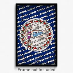 Louisa Virginia Poster (VA City Souvenir 11x17 Town Print)