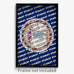 Stanley Virginia Poster (VA City Souvenir 11x17 Town Print)