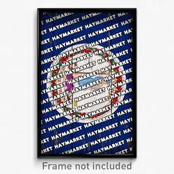 Haymarket Virginia Poster (VA City Souvenir 11x17 Town Print)