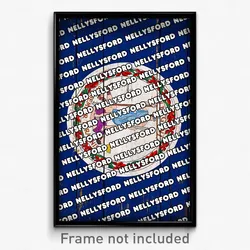Nellysford Virginia Poster (VA City Souvenir 11x17 Town Print)