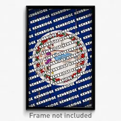 Kenbridge Virginia Poster (VA City Souvenir 11x17 Town Print)