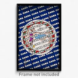 Cana Virginia Poster (VA City Souvenir 11x17 Town Print)