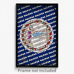 Halifax Virginia Poster (VA City Souvenir 11x17 Town Print)