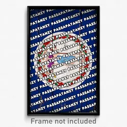 Passapatanzy Virginia Poster (VA City Souvenir 11x17 Town Print)