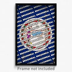 Brookneal Virginia Poster (VA City Souvenir 11x17 Town Print)