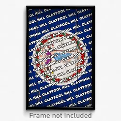 Claypool Hill Virginia Poster (VA City Souvenir 11x17 Town Print)