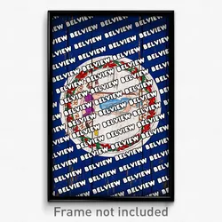 Belview Virginia Poster (VA City Souvenir 11x17 Town Print)