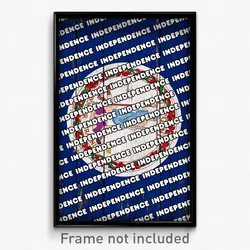 Independence Virginia Poster (VA City Souvenir 11x17 Town Print)