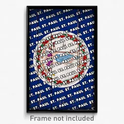 St. Paul Virginia Poster (VA City Souvenir 11x17 Town Print)