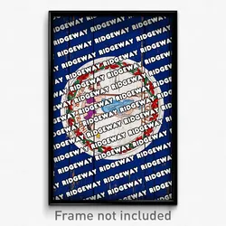 Ridgeway Virginia Poster (VA City Souvenir 11x17 Town Print)