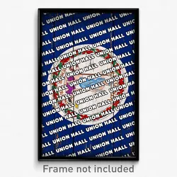 Union Hall Virginia Poster (VA City Souvenir 11x17 Town Print)