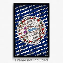 Chester Gap Virginia Poster (VA City Souvenir 11x17 Town Print)