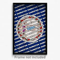 Harriston Virginia Poster (VA City Souvenir 11x17 Town Print)