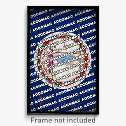 Accomac Virginia Poster (VA City Souvenir 11x17 Town Print)