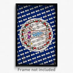 Rio Virginia Poster (VA City Souvenir 11x17 Town Print)