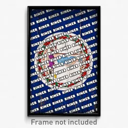 Riner Virginia Poster (VA City Souvenir 11x17 Town Print)