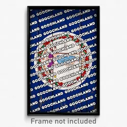 Goochland Virginia Poster (VA City Souvenir 11x17 Town Print)