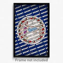 Mount Sidney Virginia Poster (VA City Souvenir 11x17 Town Print)
