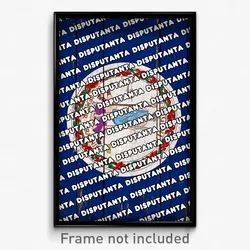 Disputanta Virginia Poster (VA City Souvenir 11x17 Town Print)