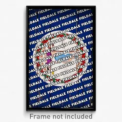 Fieldale Virginia Poster (VA City Souvenir 11x17 Town Print)