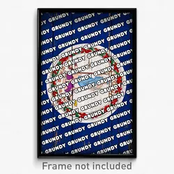 Grundy Virginia Poster (VA City Souvenir 11x17 Town Print)