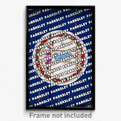 Parksley Virginia Poster (VA City Souvenir 11x17 Town Print)