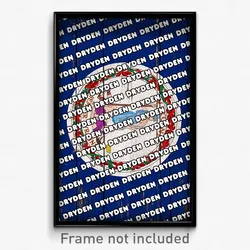 Dryden Virginia Poster (VA City Souvenir 11x17 Town Print)