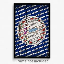 Boissevain Virginia Poster (VA City Souvenir 11x17 Town Print)