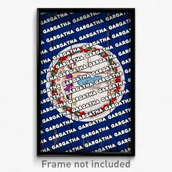 Gargatha Virginia Poster (VA City Souvenir 11x17 Town Print)