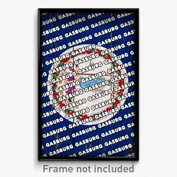 Gasburg Virginia Poster (VA City Souvenir 11x17 Town Print)