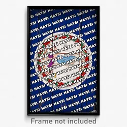 Haysi Virginia Poster (VA City Souvenir 11x17 Town Print)