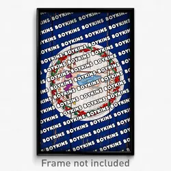 Boykins Virginia Poster (VA City Souvenir 11x17 Town Print)
