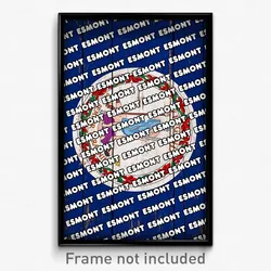 Esmont Virginia Poster (VA City Souvenir 11x17 Town Print)