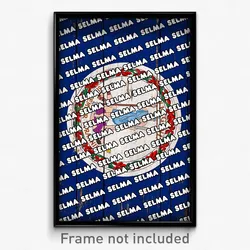Selma Virginia Poster (VA City Souvenir 11x17 Town Print)