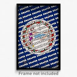 Draper Virginia Poster (VA City Souvenir 11x17 Town Print)