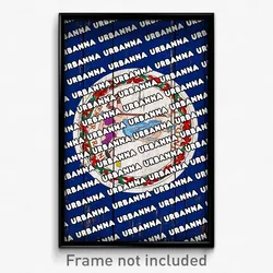 Urbanna Virginia Poster (VA City Souvenir 11x17 Town Print)