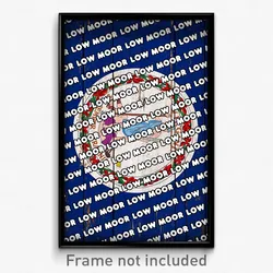 Low Moor Virginia Poster (VA City Souvenir 11x17 Town Print)