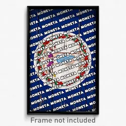 Moneta Virginia Poster (VA City Souvenir 11x17 Town Print)
