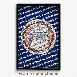 Nickelsville Virginia Poster (VA City Souvenir 11x17 Town Print)