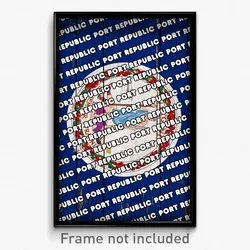 Port Republic Virginia Poster (VA City Souvenir 11x17 Town Print)