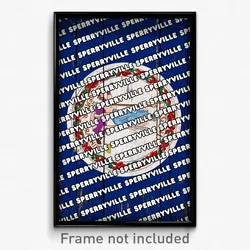 Sperryville Virginia Poster (VA City Souvenir 11x17 Town Print)