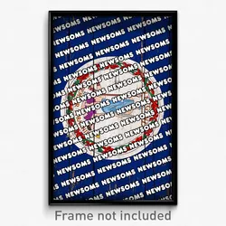 Newsoms Virginia Poster (VA City Souvenir 11x17 Town Print)