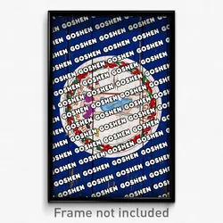 Goshen Virginia Poster (VA City Souvenir 11x17 Town Print)
