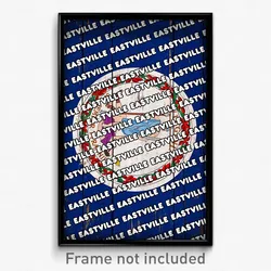 Eastville Virginia Poster (VA City Souvenir 11x17 Town Print)