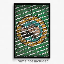 Olympia Washington Poster (WA City Souvenir 11x17 Town Print)