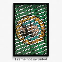 Yakima Washington Poster (WA City Souvenir 11x17 Town Print)