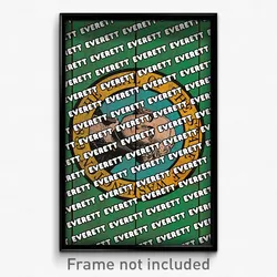 Everett Washington Poster (WA City Souvenir 11x17 Town Print)