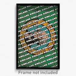 Kirkland Washington Poster (WA City Souvenir 11x17 Town Print)